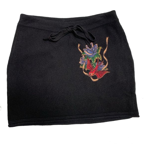 Raw7 Dresses & Skirts - Raw7 Women's Cashmere Mini Skirt Black